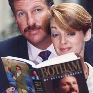 Ian Botham with wife Kathy at autobiography launch - September 1994 Ian Botham with wife Kathy at autobiography launch - September 1994