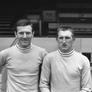 Ian Gibson & John Key Coventry City FC Print 19th July 1966 Ian Gibson & John Key Coventry City FC Print 19th July 1966