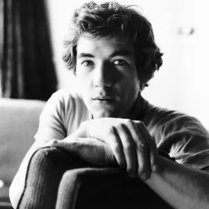 Ian Mckellen Actor October 1969 Pictured leaning arm on back of chair Ian Mckellen Actor October 1969 Pictured leaning arm on back of chair