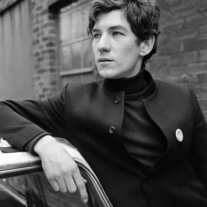 Ian McKellen in Rehearsal for Hay Fever Print, 1968