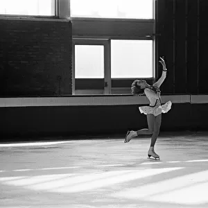 Ice skating at Forum, Billingham. Cira 1975