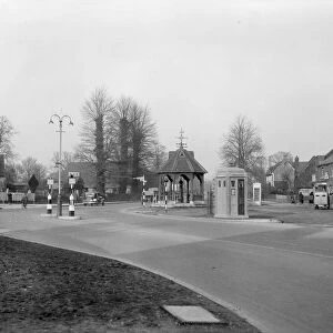 Ickenham village, the pump 1936