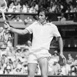Ilie Nastase Print, Wimbledon Tennis Championships 1976 Ilie Nastase Print, Wimbledon Tennis Championships 1976