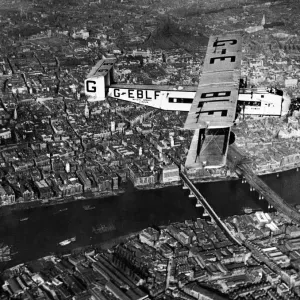An Imperial Airways Armstrong Whitworth aircraft of the Argosy class An Imperial Airways Armstrong Whitworth aircraft of the Argosy class