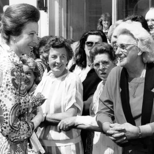 An impromptu walkabout sealed the success of the Princess Royals visit to Leamington An impromptu walkabout sealed the success of the Princess Royals visit to Leamington