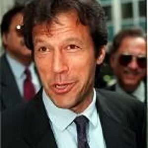 Imran Khan former Pakistan cricket captain leaves the High Court after former England