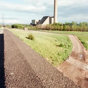 Incinerator near A19, Stockton, 13th May 1997 Incinerator near A19, Stockton, 13th May 1997