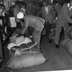 Indian Immigrants Arrive in London Print, 2nd November 1959