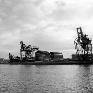 John Brown Shipyard Industrial Decay Print, 1981