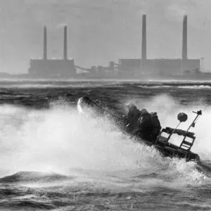An inshore lifeboat. Newcastle, Tyne and Wear An inshore lifeboat. Newcastle, Tyne and Wear