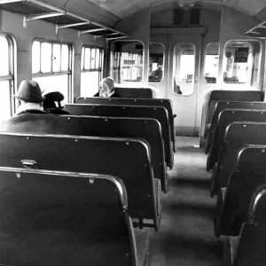 British Rail Diesel Multiple Unit Carriage Print 1976