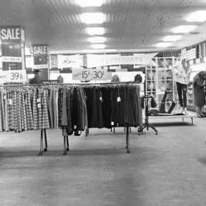 Interior of the Co-Op shop on Oxford Street, London, 6th January 1962 Interior of the Co-Op shop on Oxford Street, London, 6th January 1962