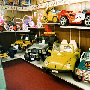 Interior view of Romer Parrish toy shop. October 1993