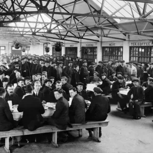 Interior of a Workmen's Canteen Print