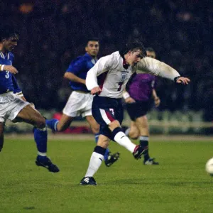International Football World Cup Qualifier at Wembley England v Italy February 1997