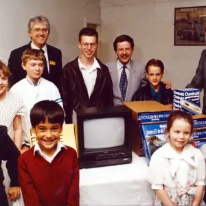 North Riding Infirmary Christmas Card Competition Print 1990