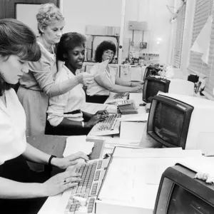 The invoice department of Cashs of Coventry 4th March 1985