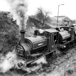 The Inwell, a 1937 Hudswell Clarke 0-4-0 saddle tank locomotive