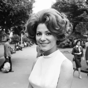 Irina Demick at the Savoy Hotel, London, 1964 Print Irina Demick at the Savoy Hotel, London, 1964 Print