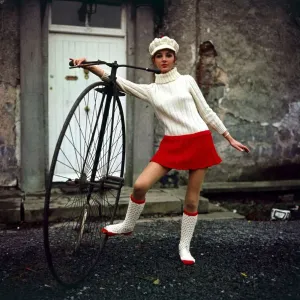 Irish Fashions- November 1969 Anna Andreucetti wearing some of Designer Cyril Irish Fashions- November 1969 Anna Andreucetti wearing some of Designer Cyril
