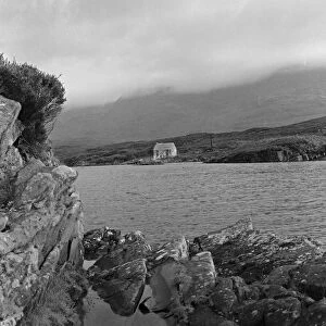 Isle of Soay / Skye, Inner Hebrides, view over the loch. 18 / 09 / 1960