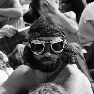Isle of Wight pop festival. 29th August 1970 Isle of Wight pop festival. 29th August 1970