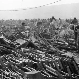 Isle of Wight pop festival. 30th August 1970 Isle of Wight pop festival. 30th August 1970