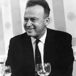 Israeli General, Yitzhak Rabin. February 1968 P005466