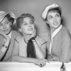 Italian Actresses in the UK to attend the 1952 Italian Film Festival Italian Actresses in the UK to attend the 1952 Italian Film Festival