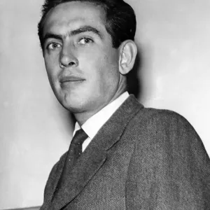 Italian motor racing driver Luigi Musso. September 1955 Italian motor racing driver Luigi Musso. September 1955