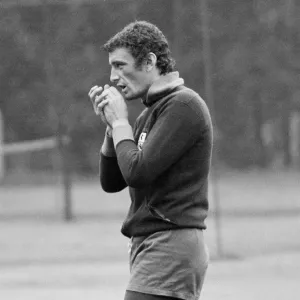 Luigi Riva in Training Print, 25th May 1971 Luigi Riva in Training Print, 25th May 1971
