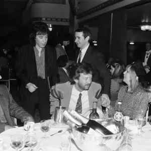 The Ivor Novello Awards at Gorsvenor House, London. Pictured, Bill Wyman, Eric Clapton The Ivor Novello Awards at Gorsvenor House, London. Pictured, Bill Wyman, Eric Clapton