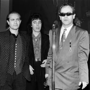 The Ivor Novello Awards at Gorsvenor House, London. Pictured, on stage Elton John The Ivor Novello Awards at Gorsvenor House, London. Pictured, on stage Elton John