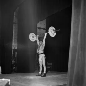 J Halliday. Champion Weight Lifter. O23975-001 J Halliday. Champion Weight Lifter. O23975-001