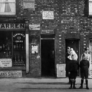 A J Warren's Shop Print, Otford Village Scene
