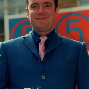 Jack Docherty TV Presenter Match 98 Channel 5 talk show host at Channel 5