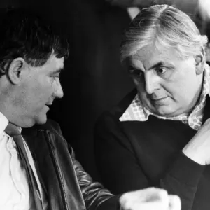 Jack Hatfield with Dick Cordon Print 24th May 1986