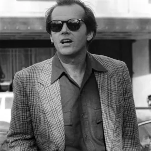Jack Nicholson poses for photographers outside The Dorchester Hotel to promote his new Jack Nicholson poses for photographers outside The Dorchester Hotel to promote his new
