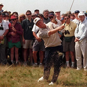 Jack Nicklaus Golfer during the second round in the 1996 British Open Golf Championship
