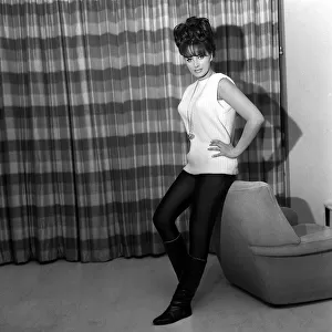 Jackie Collins January 1964 authoress & actress