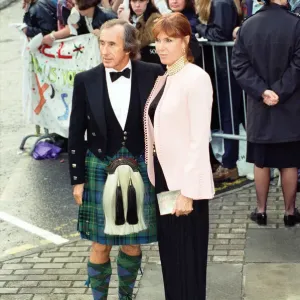 Jackie Stewart attends the premiere of Braveheart in Stirling, Scotland Jackie Stewart attends the premiere of Braveheart in Stirling, Scotland