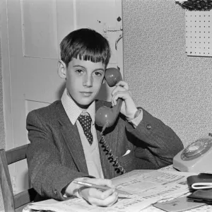 Jacob Rees- Mogg, aged 12. Picture shows a young Jacob Rees- Mogg