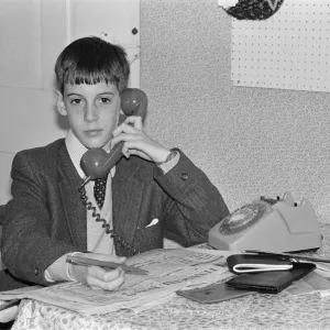 Jacob Rees- Mogg, aged 12. Picture shows a young Jacob Rees- Mogg