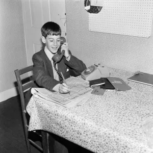 Jacob Rees- Mogg, aged 12. Picture shows a young Jacob Rees- Mogg