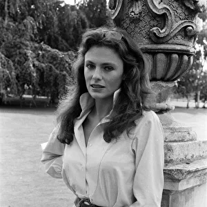 Jacqueline Bisset joined the British trend this summer of running for shelter from