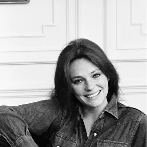 Jacqueline Bisset in her suite at The Connaught Hotel. 17th April 1970