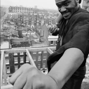 Jamaican-born singer Carl Douglas who reached number one with Kung Fu Fighting