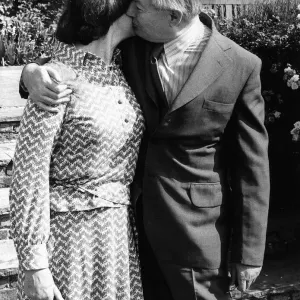 James Callaghan Labour Prime Minister celebrating his ruby wedding anniversary James Callaghan Labour Prime Minister celebrating his ruby wedding anniversary
