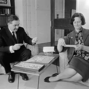 James Callaghan MP January 1963 and his wife James Callaghan MP January 1963 and his wife
