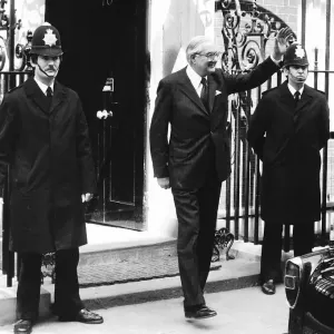 James Callaghan Prime Minister leaving No10 Downing Street 1979 James Callaghan Prime Minister leaving No10 Downing Street 1979